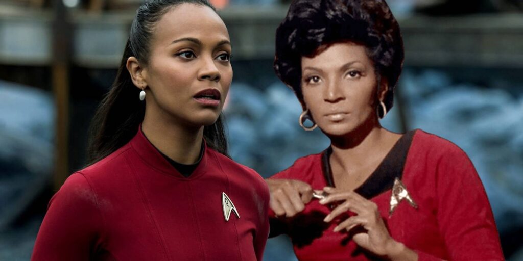 Zoe Saldaña comparte cómo Nichelle Nichols la ayudó a interpretar a Uhura