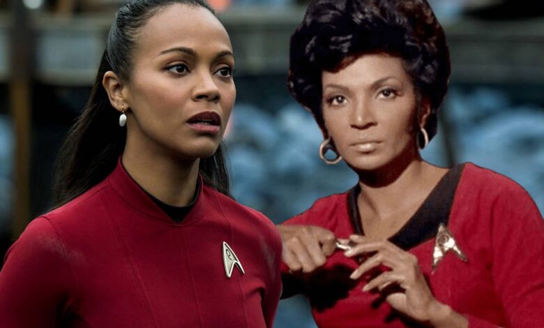 Zoe Saldaña comparte cómo Nichelle Nichols la ayudó a interpretar a Uhura
