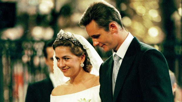 Infanta Cristina e Iñaki Urdangarín en su boda / Gtres