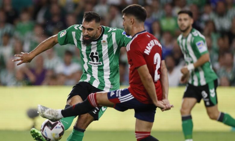 ¡Espectacular gol de Borja Iglesias ante Osasuna!