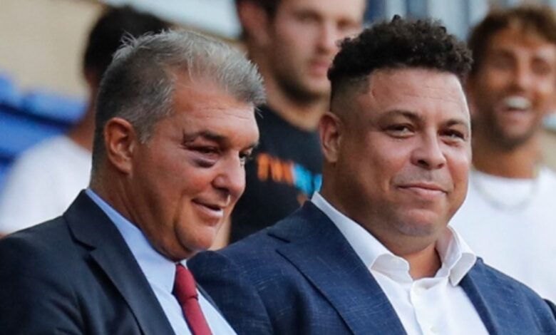 ¿Fenómeno por qué le pegaste a Joan Laporta? | Fotos