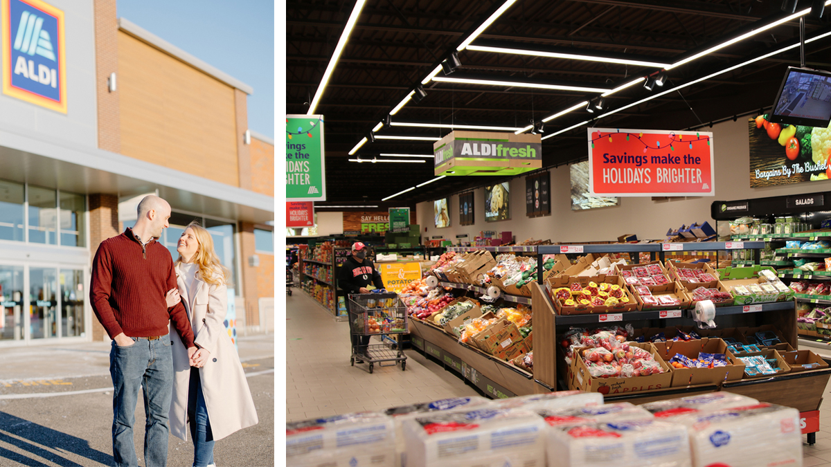¿Harías tu boda en ALDI? Lanzan concurso para pareja que quiera casarse en una de sus tiendas