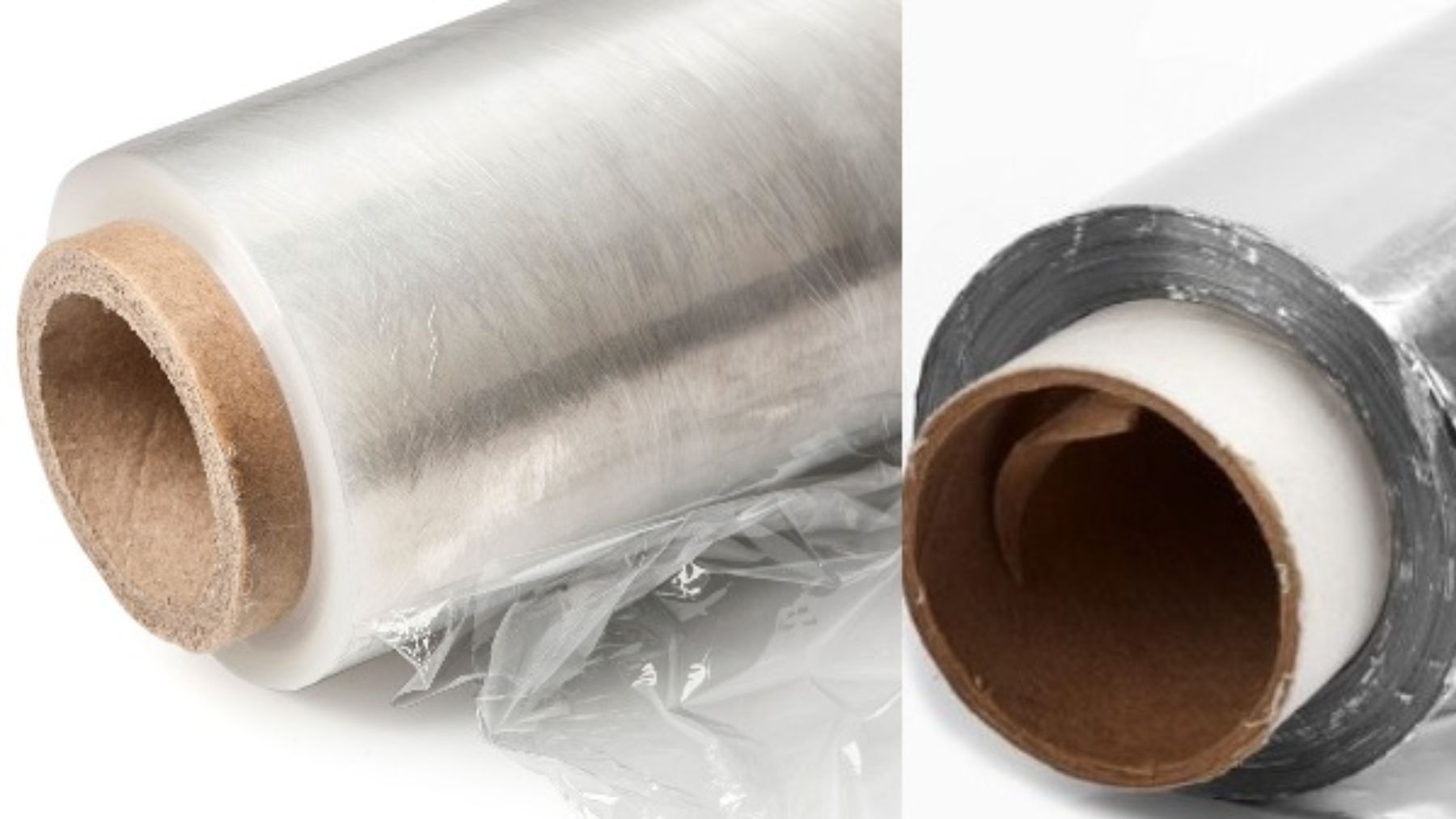 ¿Papel de aluminio o papel film ? Así es cómo debes usarlos en cada caso