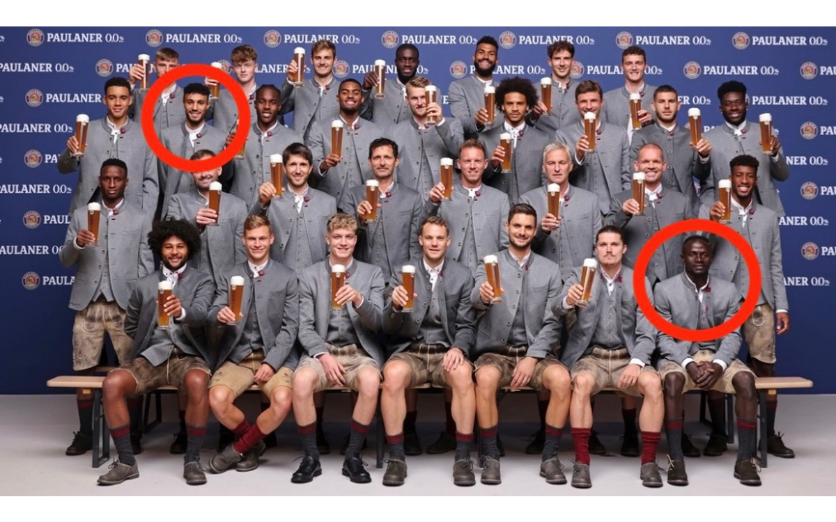 ¿Por qué no tienen Mané y Mazraoui cerveza en la foto del Bayern Munich? | Video