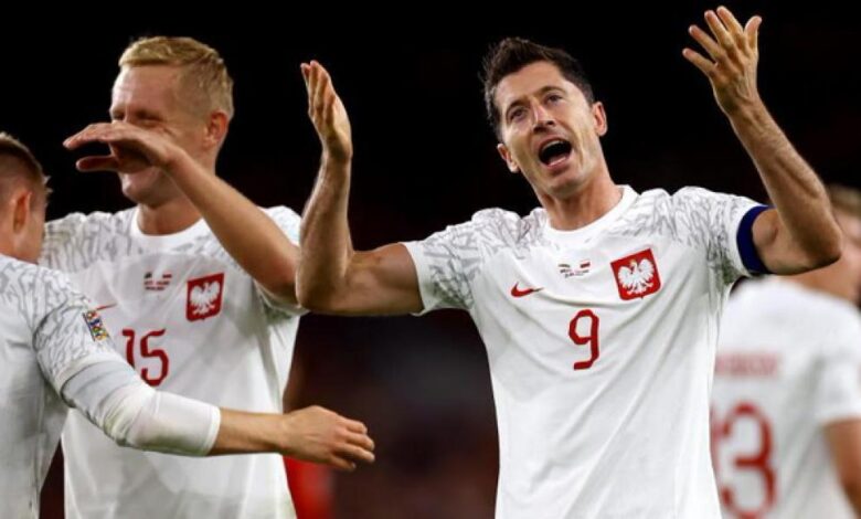 0-1. Polonia, con un gran Lewandowski, envía a Gales a la Liga B