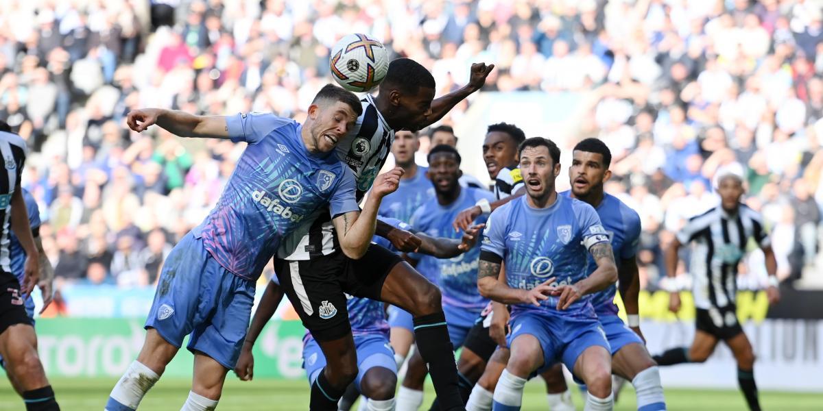 1-1. Los palos frustran al Newcastle ante el Bournemouth
