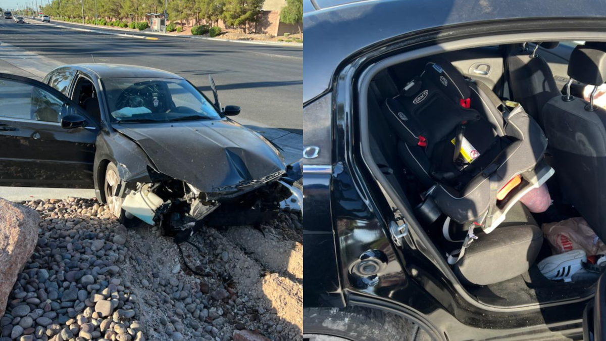 bebé sale expulsado y golpea su cabeza contra el parabrisas por conducción impropia de su madre