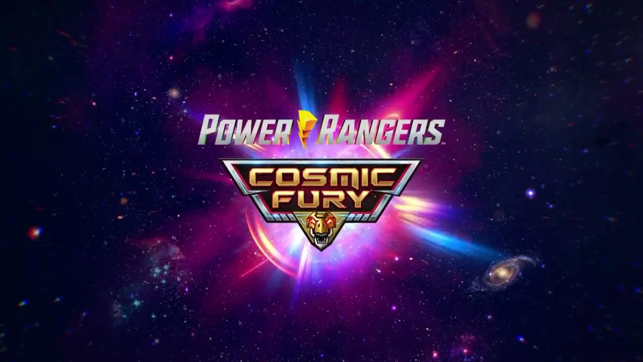 Logotipo de Power Rangers Furia Cósmica Logotipo de Power Rangers Furia Cósmica