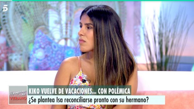 Isa Pantoja en 'El programa del verano' / Telecinco