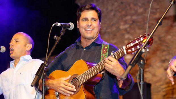Fran Rivera en un concierto