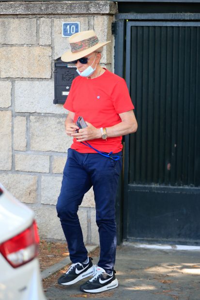 Ortega Cano saliendo de su casa / Gtres