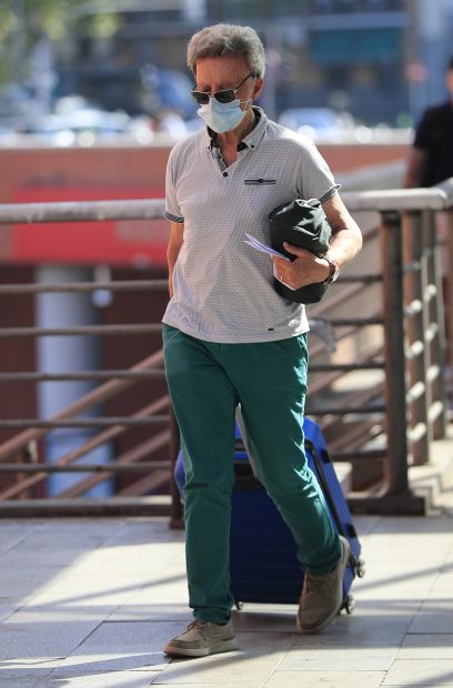 Ortega Cano en Atocha / Gtres