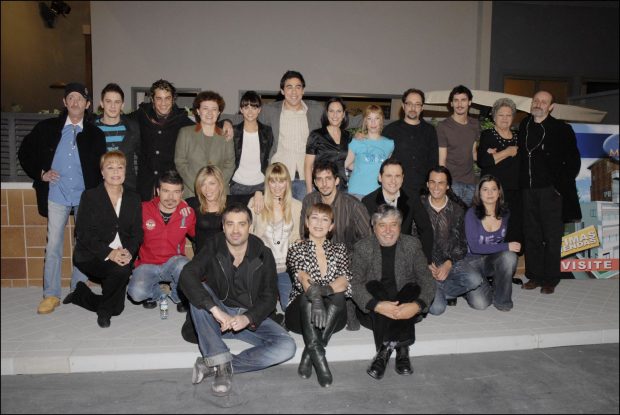 Elenco de 'La que se avecina' durante un rodaje / Gtres