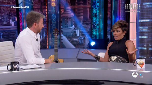 Sonsoles Ónega y Pablo Motos en 'El Hormiguero' / Antena 3