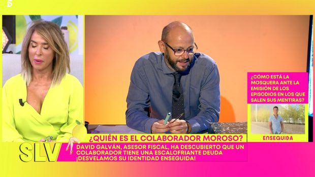 David Galván en 'Sálvame' / Telecinco