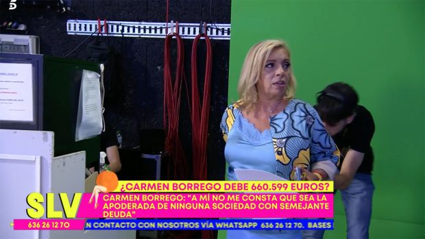 Carmen Borrego en 'Sálvame' / Telecinco