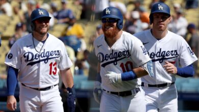 Dodgers derrotan a los Gigantes con ayuda de los Turner