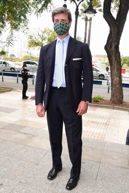 Cayetano Martínez de Irujo con mascarilla / Gtres