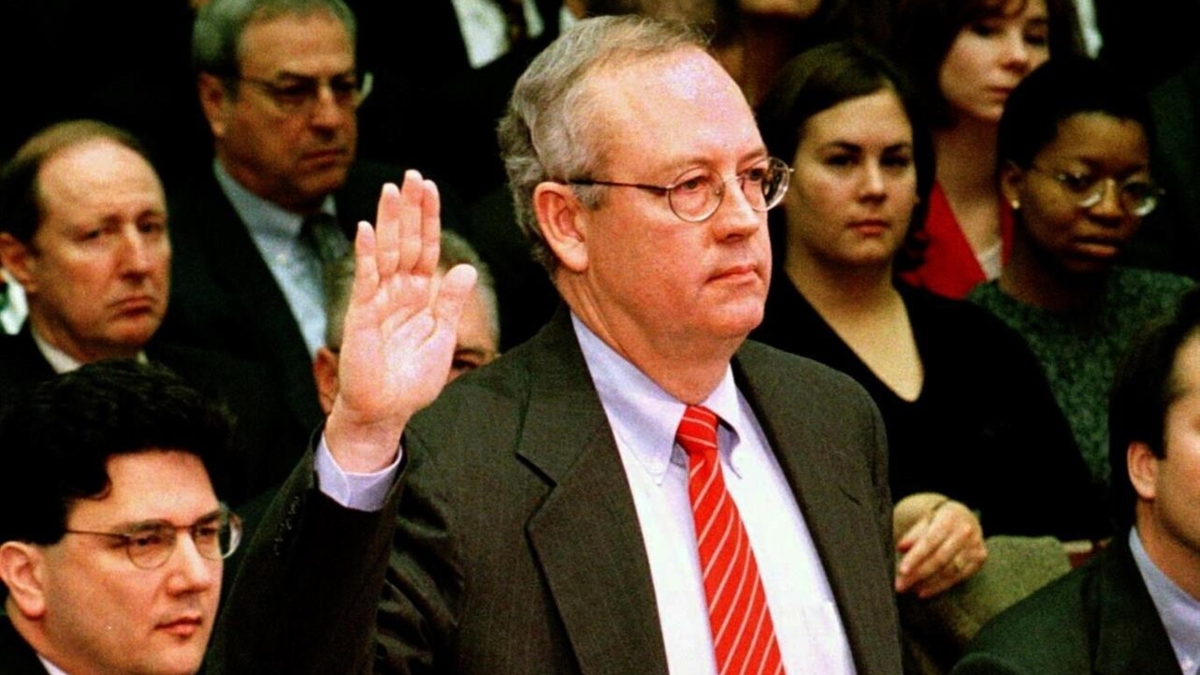 Muere Kenneth Starr, el fiscal que investigó a Bill Clinton