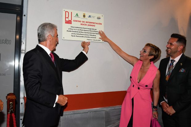 Rocío Carrasco con Luis Mario Aparcero / Gtres