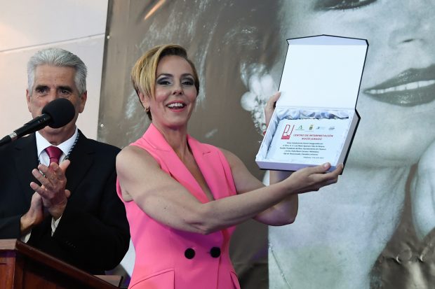 Rocío Carrasco con Luis Mario Aparcero / Gtres