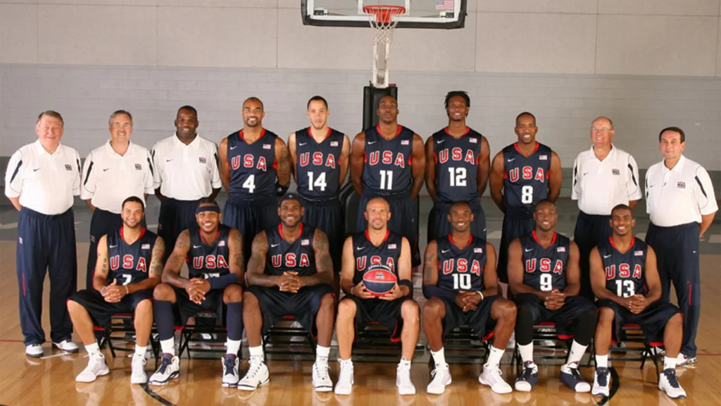 equipo de baloncesto masculino de estados unidos 2008 redimir equipo netflix docuseries