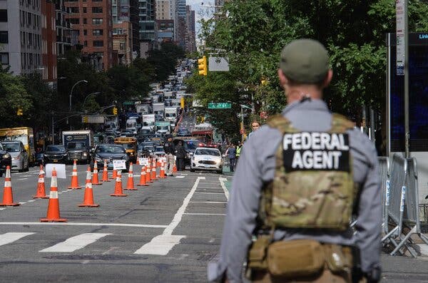 Traffic was backed up on Second Avenue during the United Nations General Assembly last year. 