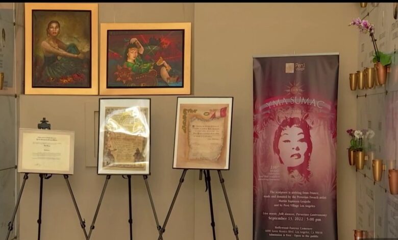 Dedicarán esquina de Hollywood en honor de cantante peruana Yma Sumac