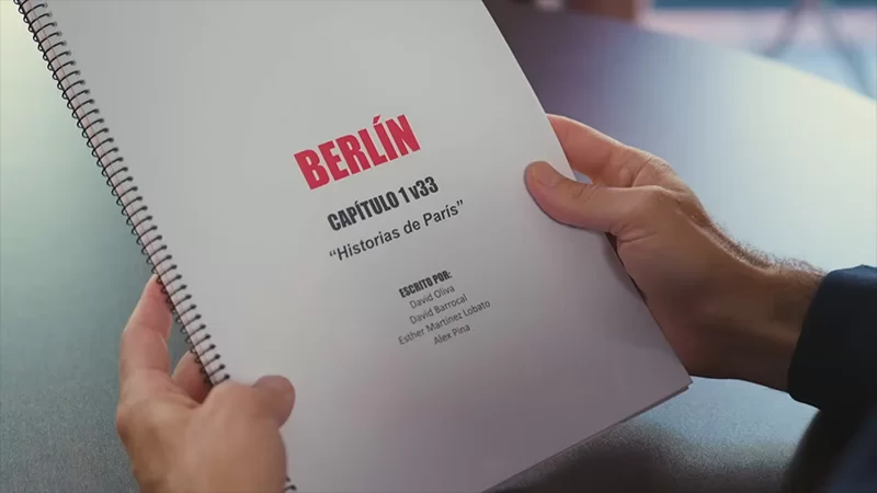Guión de Netflix de Berlín Guión de Netflix de Berlín