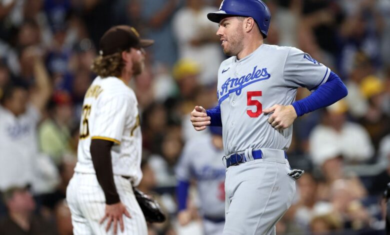 Dodgers vencen 5-2 a Padres de San Diego