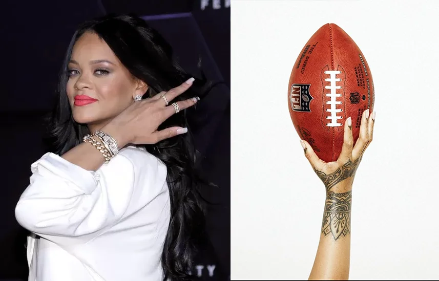 Rihanna se presentará en el medio tiempo del Super bowl  LVIII