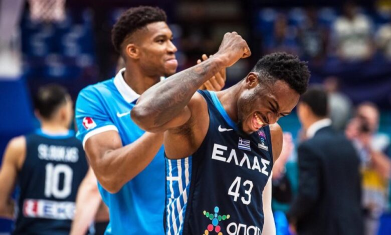 77-93: Grecia se gusta pese a la ausencia de Antetokounmpo