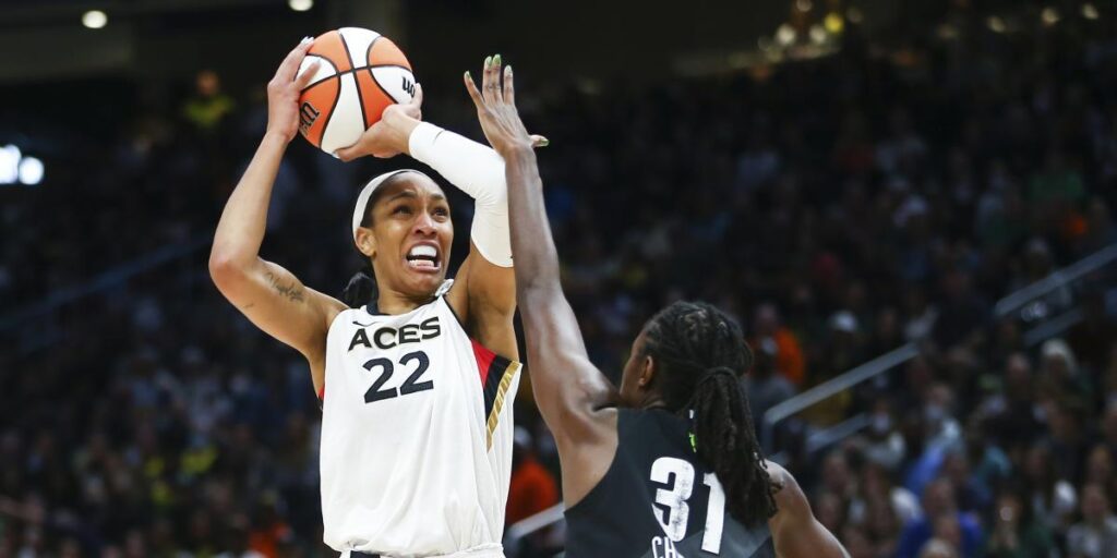 A'ja Wilson, MVP de la WNBA por segunda vez