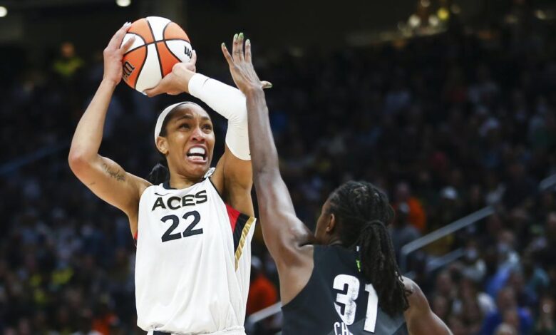 A'ja Wilson, MVP de la WNBA por segunda vez