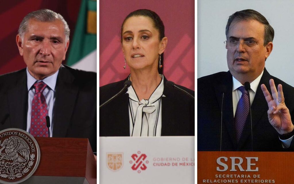 AMLO reúne a Sheinbaum, Adán Augusto, Ebrard y otros funcionarios en Palacio Nacional
