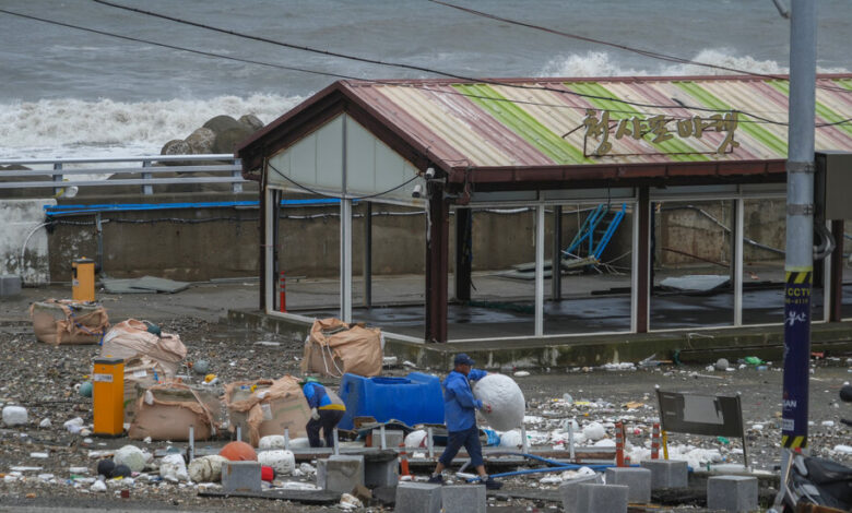 Actualizaciones del tifón Hinnamnor: tormenta récord azota Corea