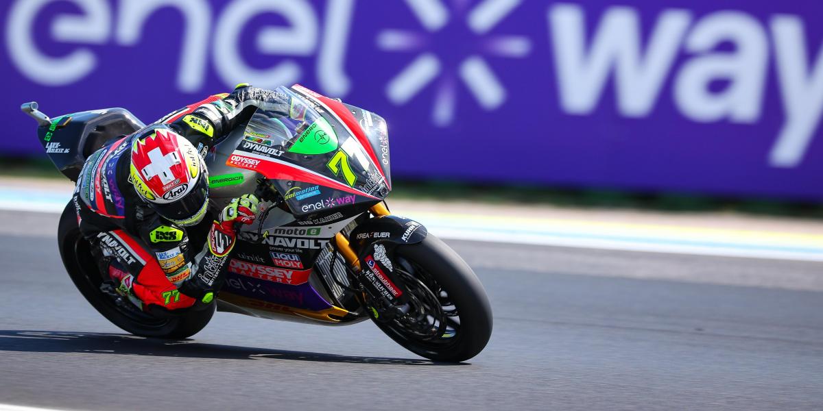 Aegerter decanta en Misano el título de la Copa de MotoE