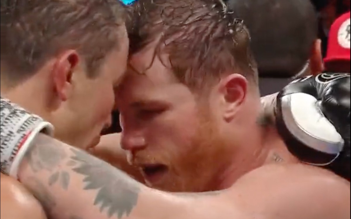 Al final de 36 rounds, Canelo y GGG manifestaron su respeto mutuo | Video