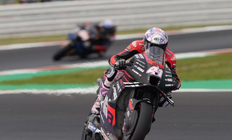 Aleix Espargaró, cuarto, afirma que fue "un día con mucha tensión"