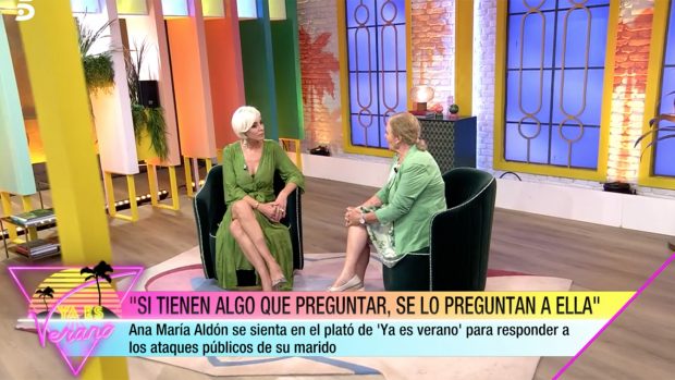 Ana María Aldón en 'Ya es verano' / Telecinco