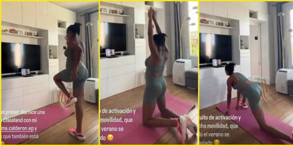 Ana Peleteiro retoma los entrenamientos tras un mes de vacaciones: "Lo necesitaba"