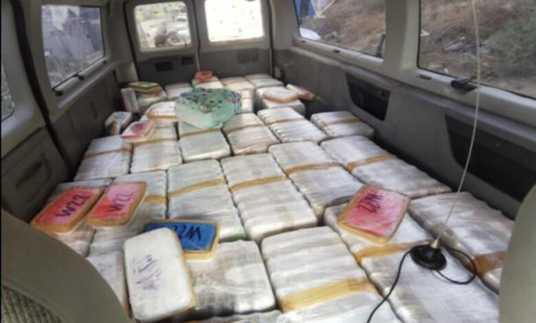Ante operativo militar, abandonan camioneta con 634 kilogramos de droga sintética en Tijuana