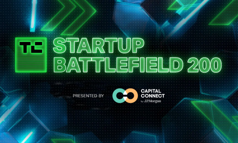 Anuncio de Startup Battlefield 200 en TechCrunch Disrupt 2022