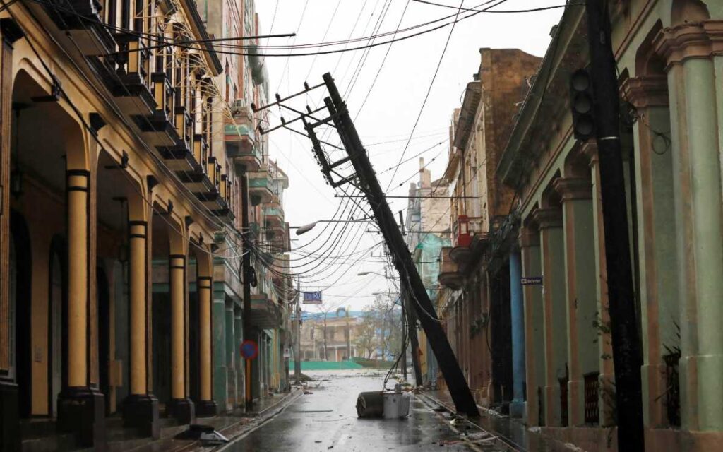 Apagón total en Cuba
