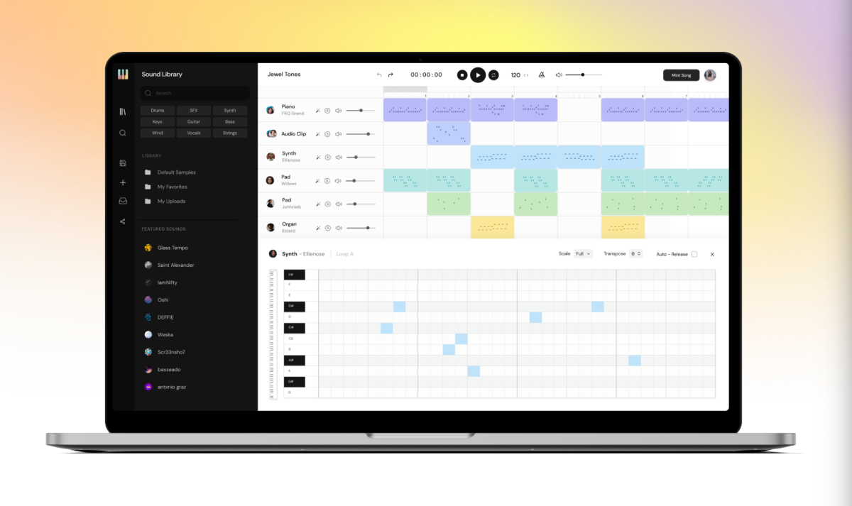 Arpeggi Labs deposita fondos de a16z para crear software de música web3