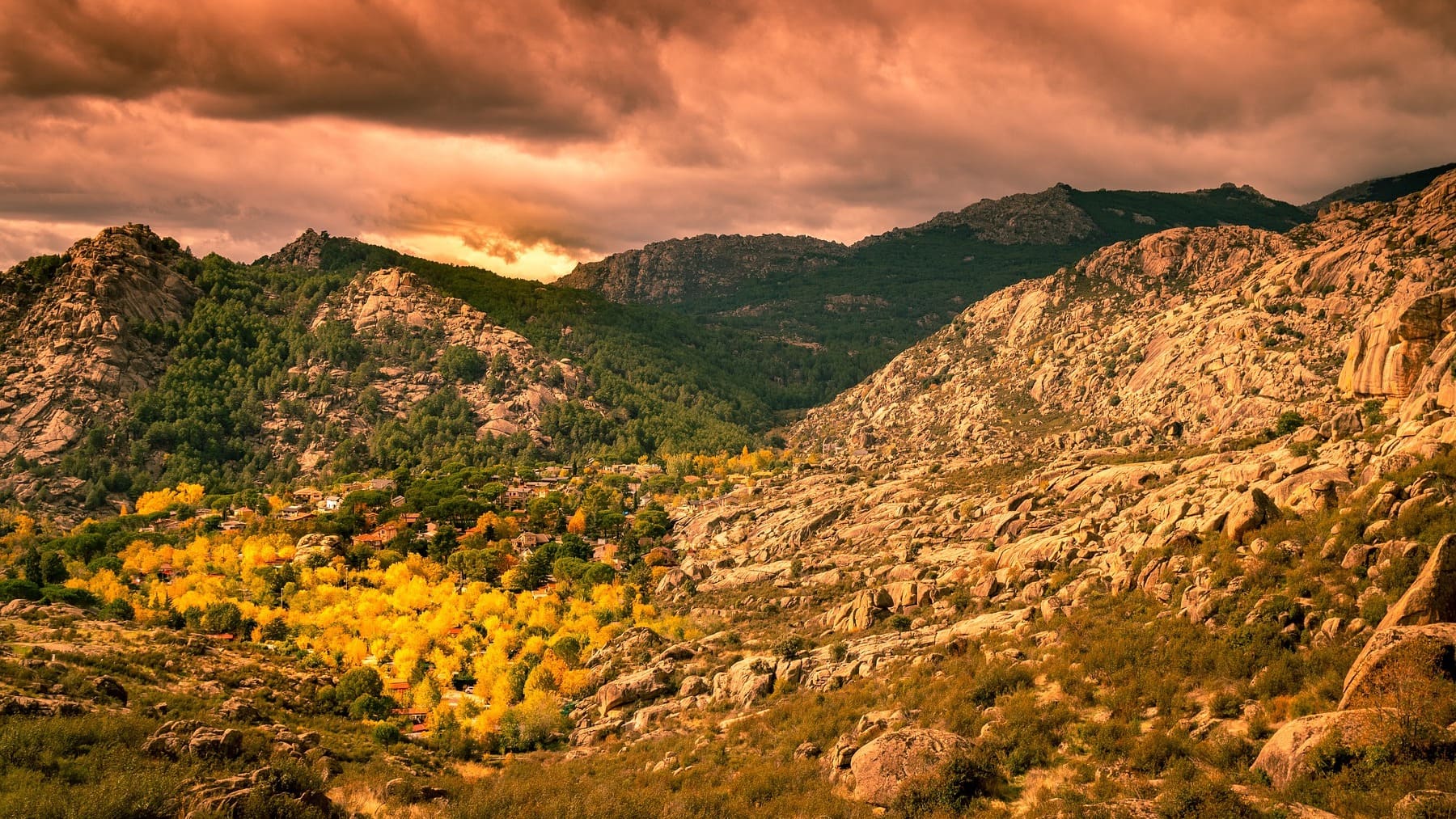 Así es el pueblo que parece una postal y que está muy cerca de Madrid