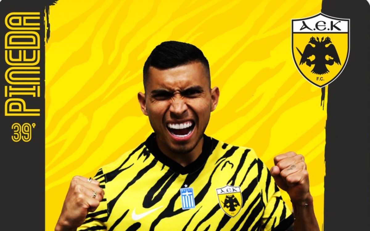 Así fue el golazo de Orbelín Pineda con el AEK Atenas | Video