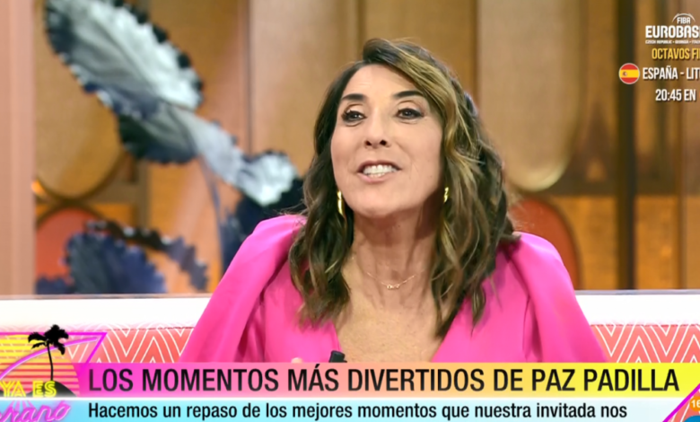 Así ha sido el regreso de Paz Padilla a Telecinco: dardo a 'Sálvame' y morreo incluido