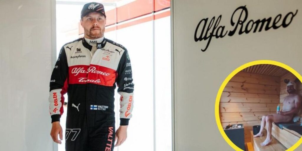 Así prepara Valtteri Bottas el GP de Singapur: totalmente desnudo