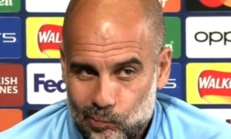 Así se quedó Pep cuando le dijeron que Haaland venía al City